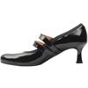 BIOECO 1113 1974 SHOE - BLACK PATENT